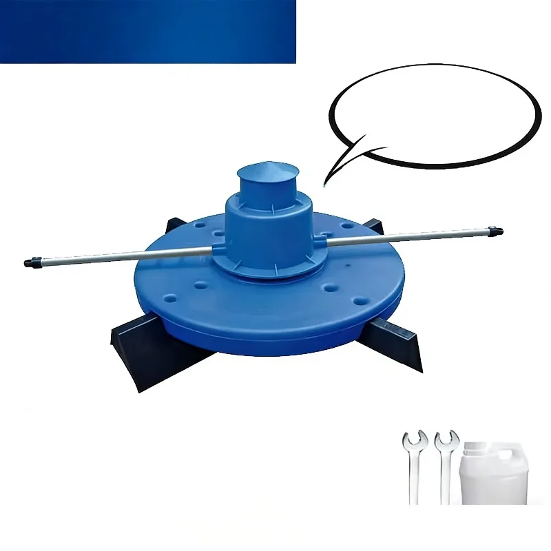 Fish pond single-phase electric strong wave generator floating surface aerator high safety level model SW-1.5A