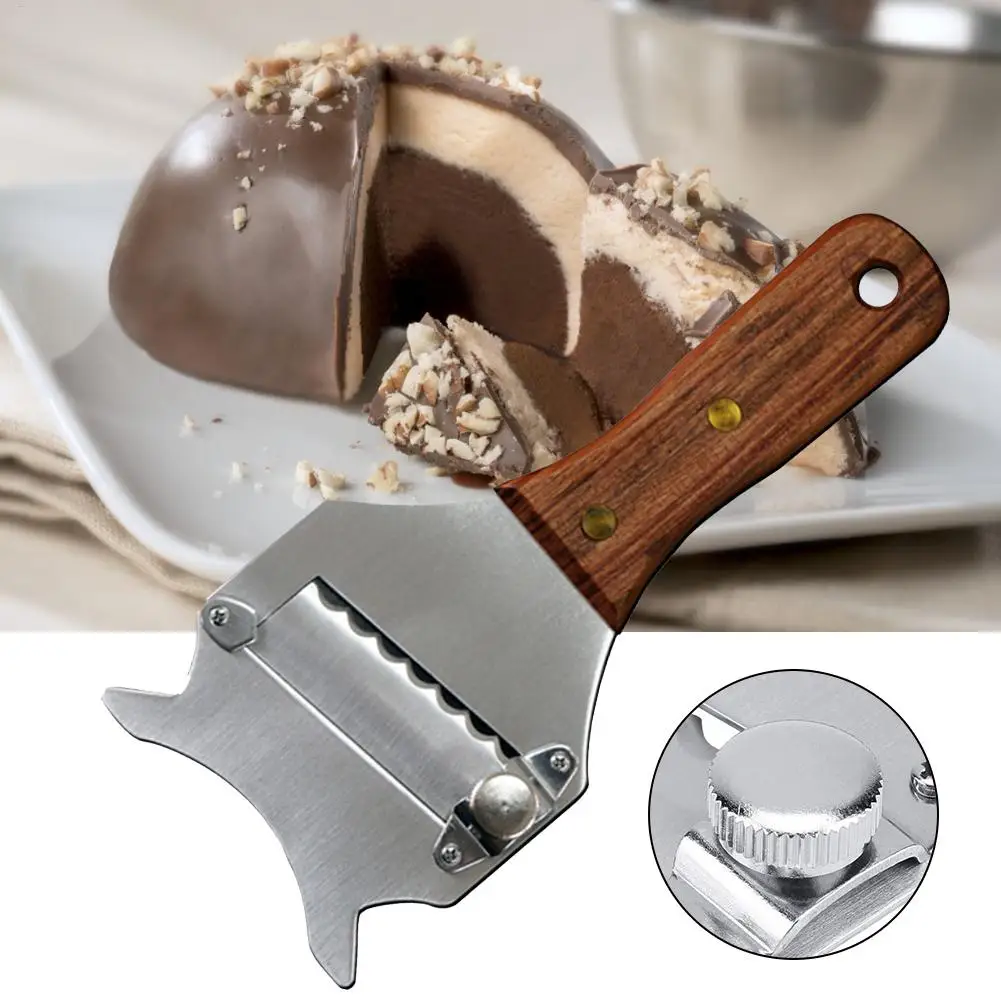 Rebanador de trufa, utensilios de cocina, rebanador de trufa profesional de acero inoxidable, rallador de trufa blanco y negro, cuchillo para cortar Chocolate