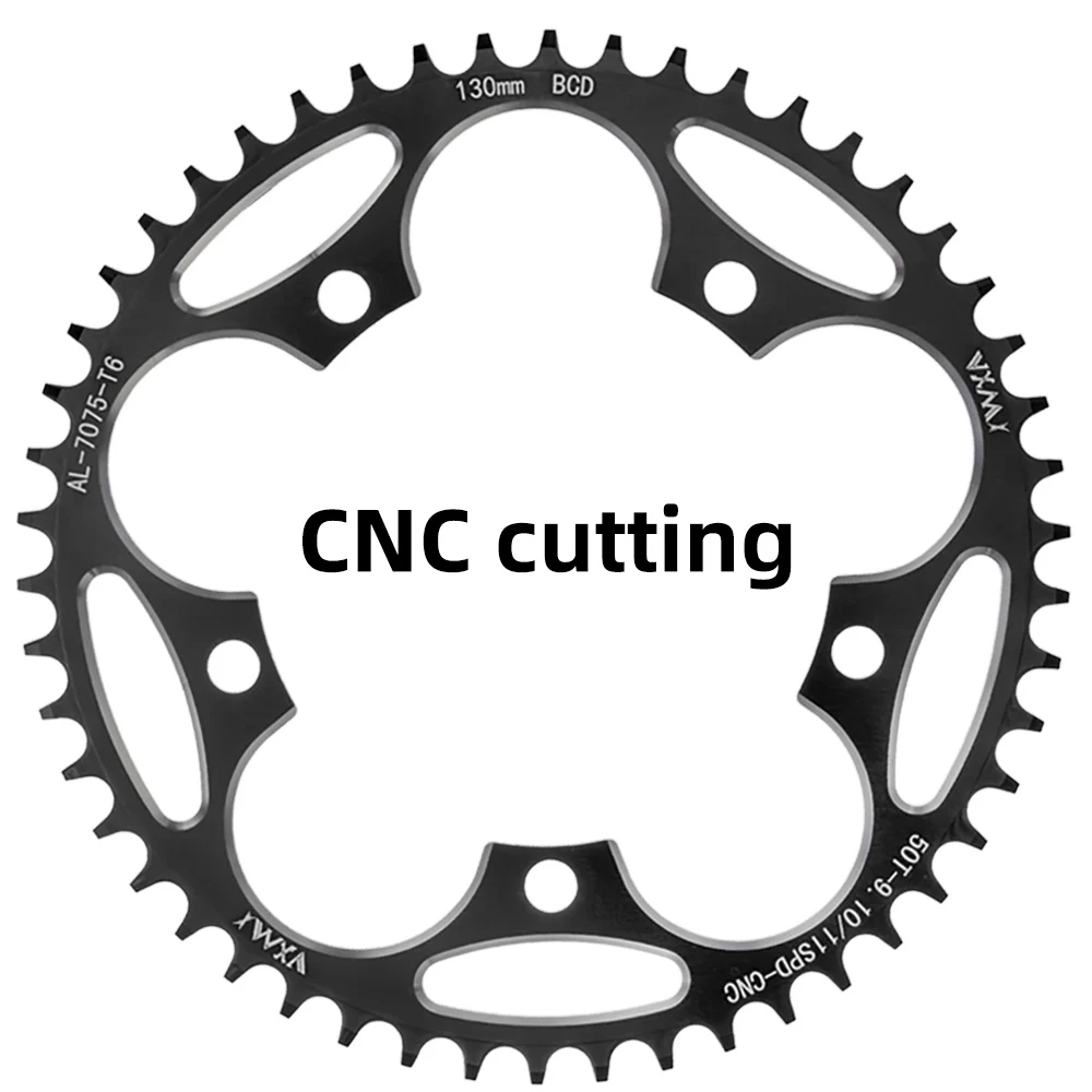 VXM Road Bicycle Folding Bike 130BCD Crank Aluminum Narrow Wide Chainring 38 42 48 52 60T Chainwheel Disc Sprocket Tooth Single view 5