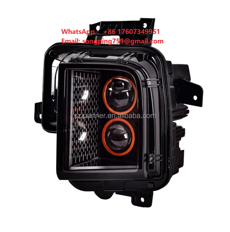 Within China  Refit Modify for Ideal L7 Headlight Assembly L8/L9 Four Lens LED Daytime Running Lights
