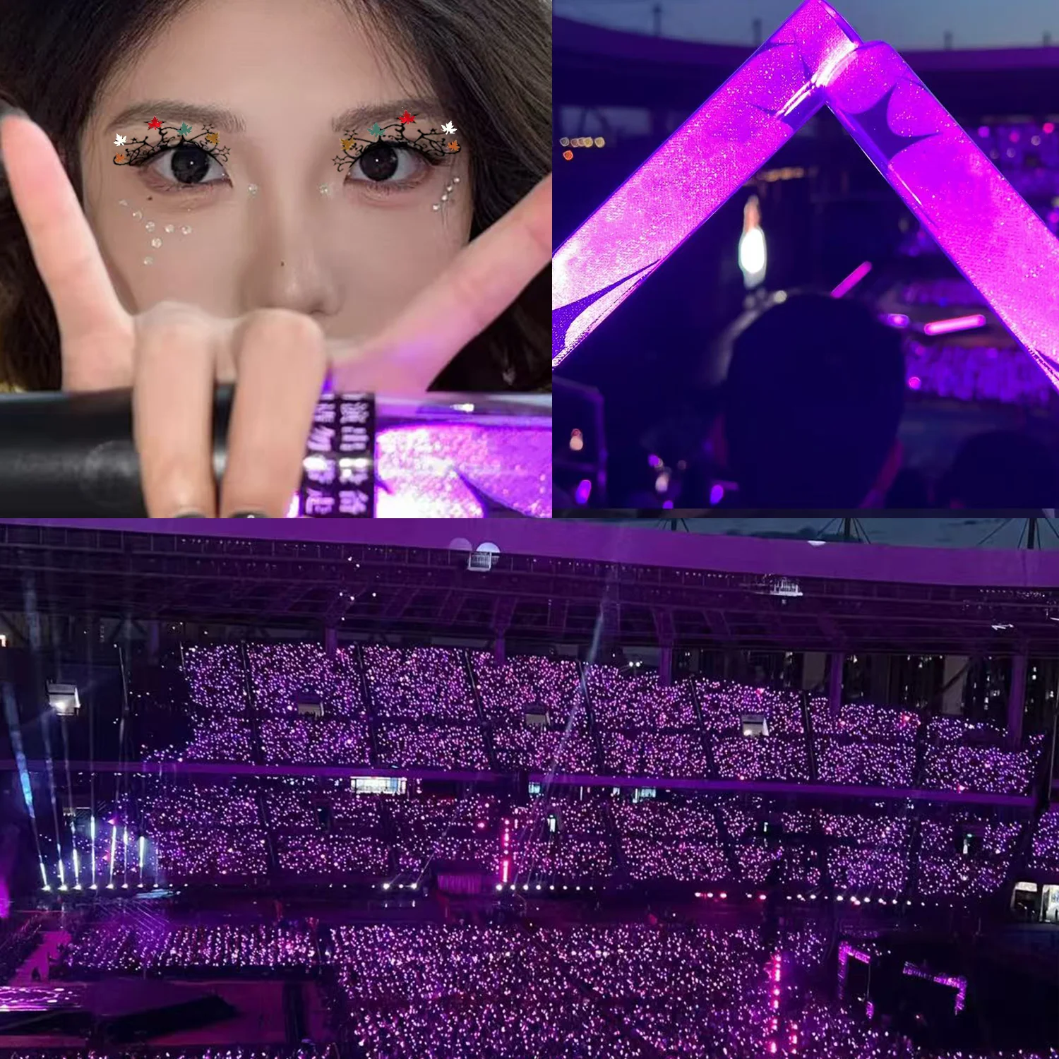 7 par 3D Halloween Cosplay Rzęs Przedłużanych Nowa Moda Brokatowe Miękkie Rzęsy w Paskach z Motywem Gwiazd i Motyli do Makijażu na Koncerty