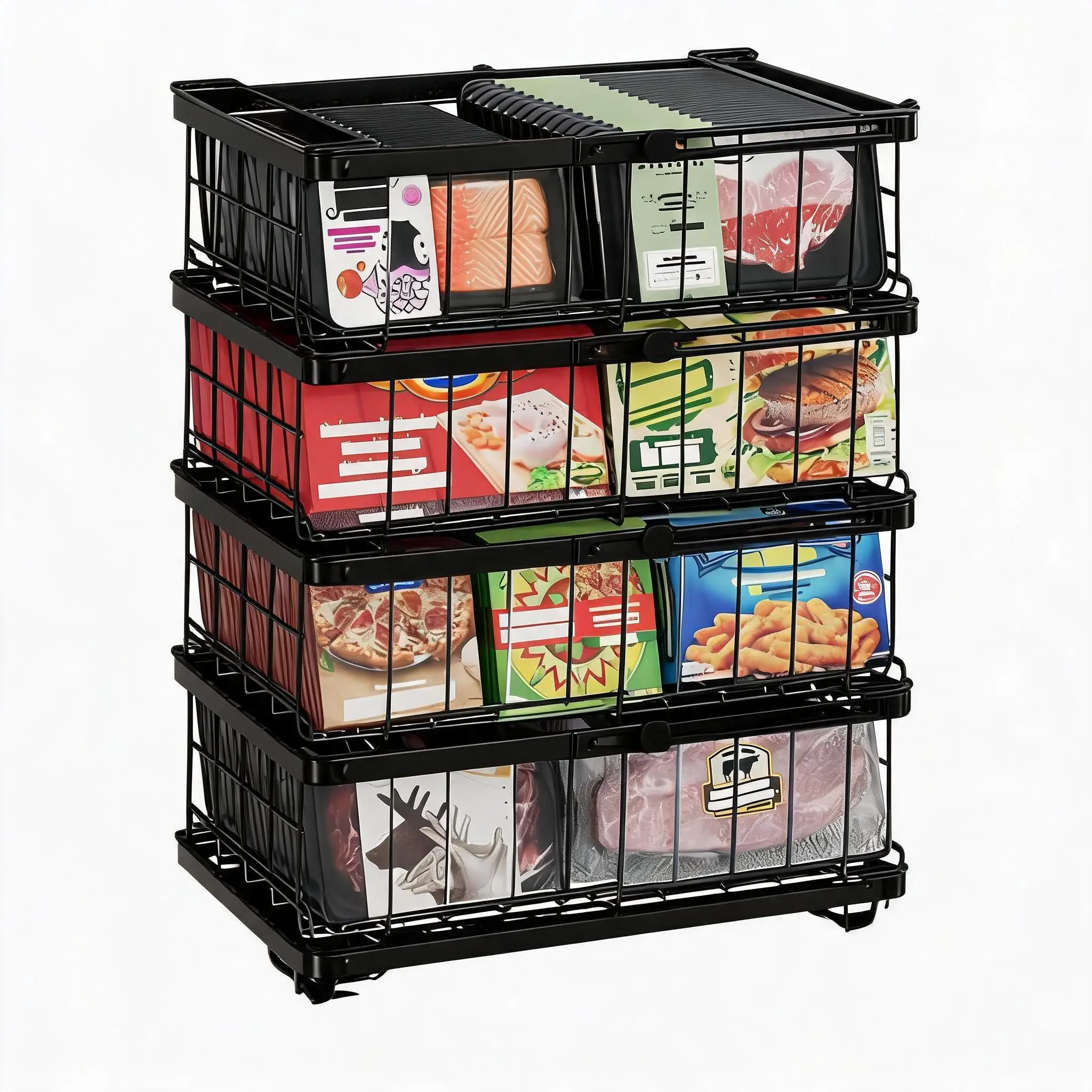 Expandable Chest Freezer Baskets for Efficient Organization