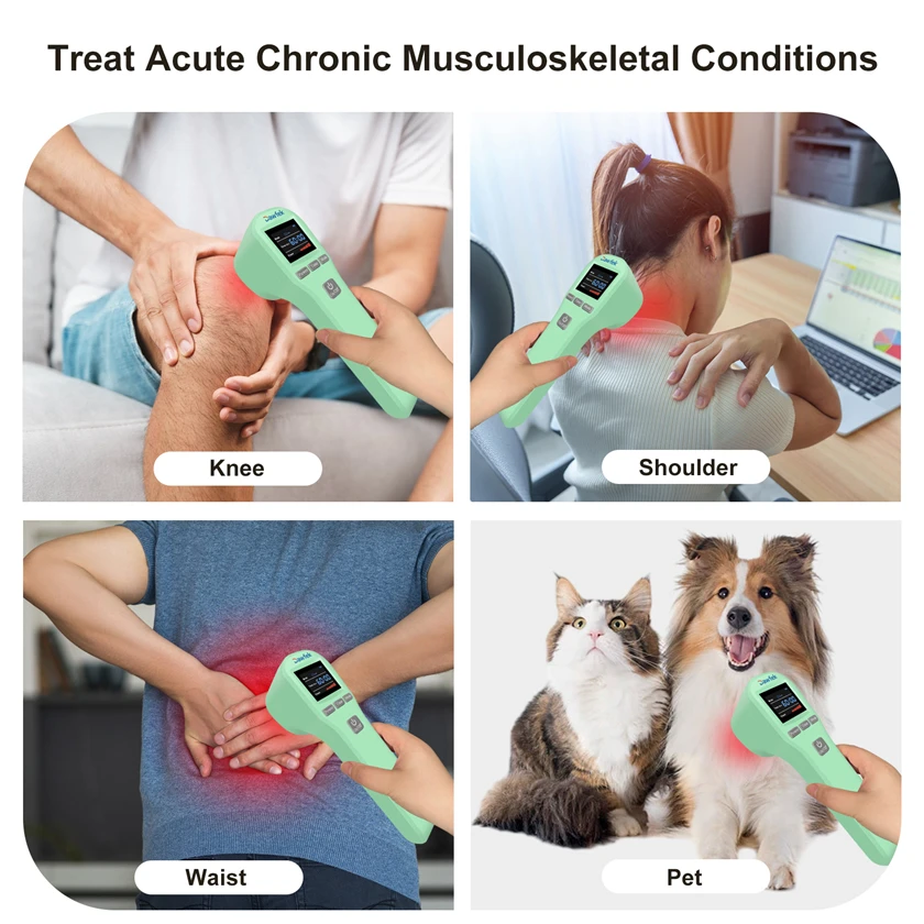 Trattamento Laser Dawfek per neuropatia Mayo Clinic 650 nmx16 + 808nmx4 Laser di classe Iv per dolori muscolari acuti e cronico
