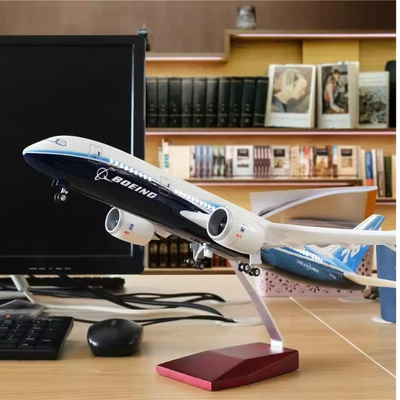 مقياس 1:150 نموذج دييكاست طائرة مدنية نموذج طائرات سلسلة بوينغ B747/B787 طائرة راتينج للقوات الجوية مع عرض خفيف