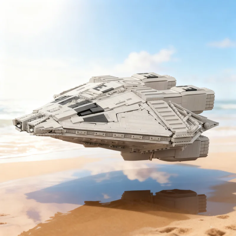 

8042pcs MOC The Narcissus Alien Space Model Building Blocks Toy Gift Creative Display Collectible Desk Premium Adult Kids Home