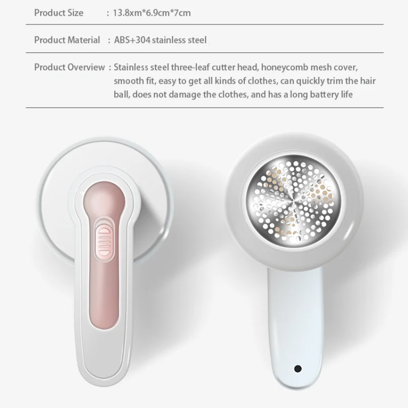 Removedor de pelusas eléctrico, recortador de pellets de pelusa de ropa, máquina de Pilling de suéter, afeitadora de tela recargable portátil