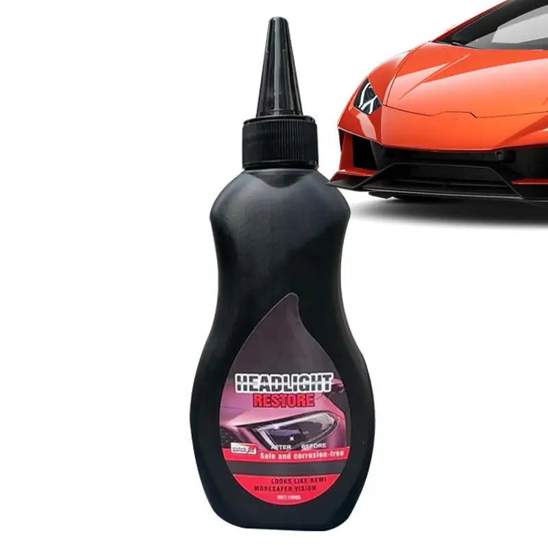 

Headlight Restoration Liquid 150ml Headlight Retreading Agent Headlight Cleaner Headlight Restorer For Repair Headlight