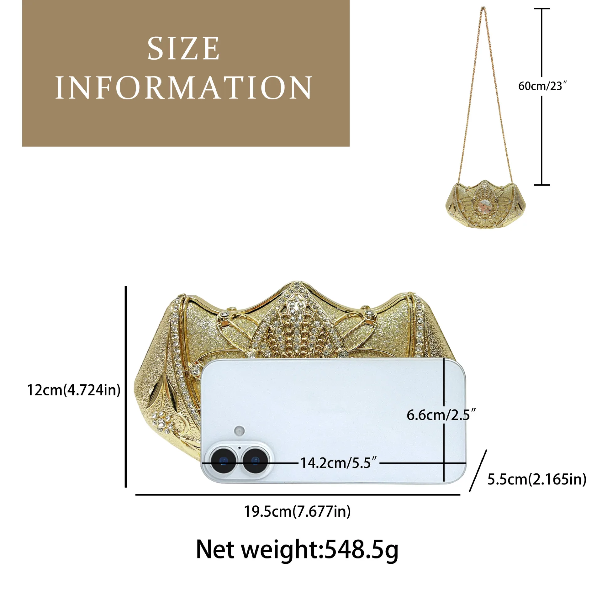 Gold Fan Hollow Sunflower Crystal Frame Clutch Bag Women Luxury Evening Handbag For Wedding Cocktail Runway Party Bolsa De Festa