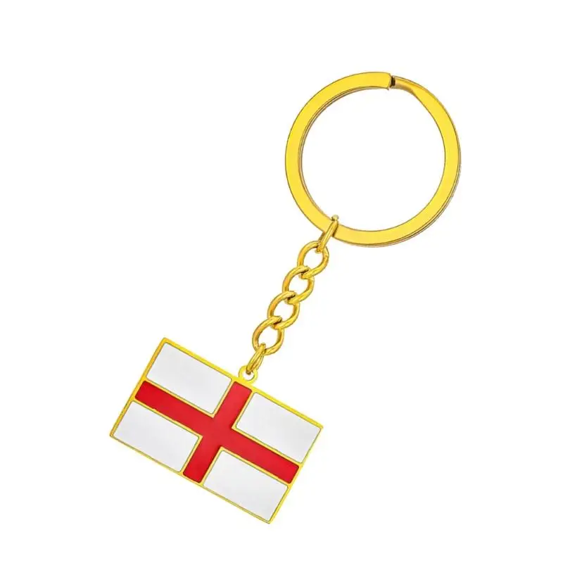P9FE Einzigartiger Schlüsselanhänger mit britischer Flagge und schottischem englischem Detail, für Geschenke und Souvenirs – Detail 10