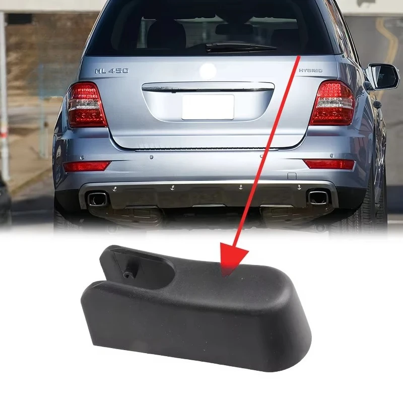 Black Plastic Wiper Arm Cover for Mercedes Benz W164 Wiper Arm Connection OEM 0009982921 view 2