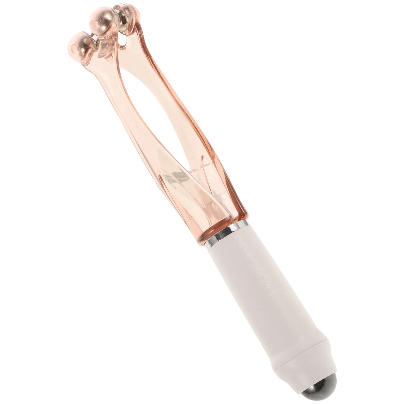 

Эргономичный массажер для рук и пальцев с конструкцией из ABS-пластика и стали, портативный роликовый инструмент для точечной стимуляции.