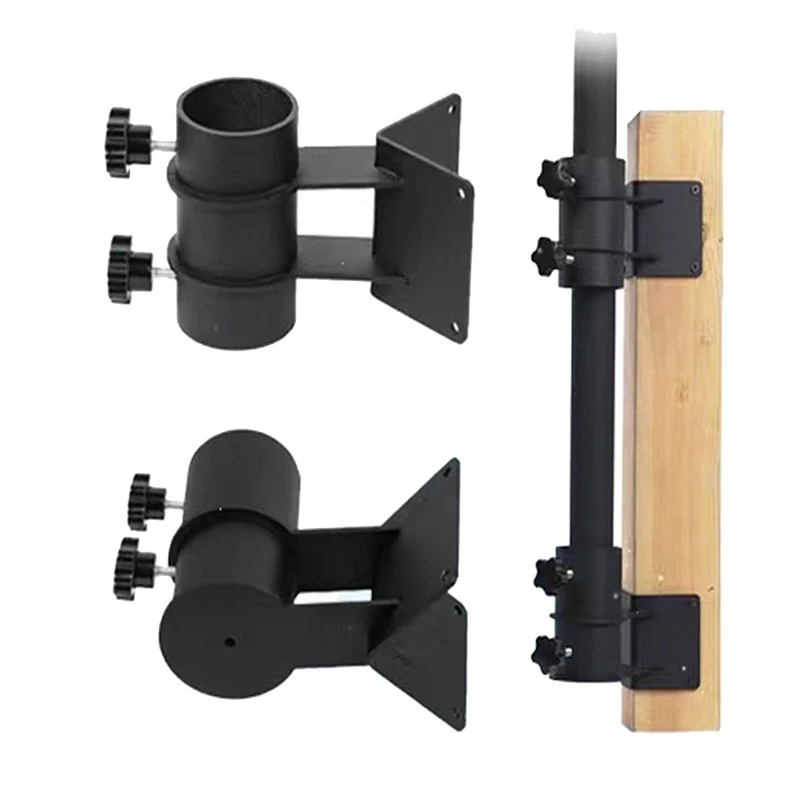 Patio Umbrella Holder,Offset Umbrella Stand Umbrella Deck Mount Bracket For Fences,Balcony Or Courtyard