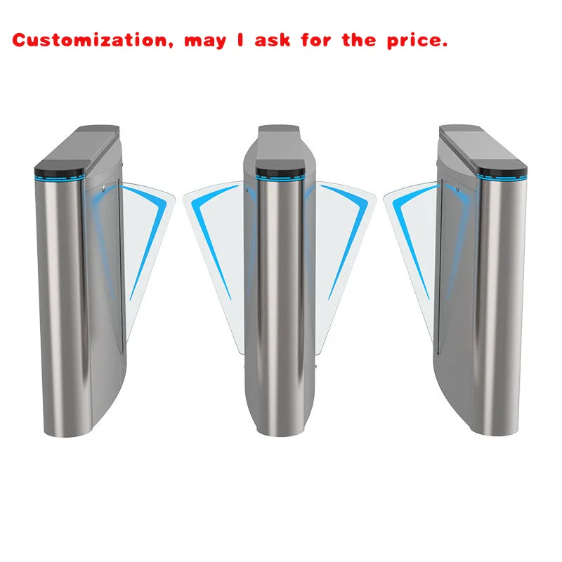 

Custom.IP67 Водонепроницаемые автоматические распашные ворота с распознаванием лиц, защита от задних дверей, контроль доступа/офис/воздушные турники