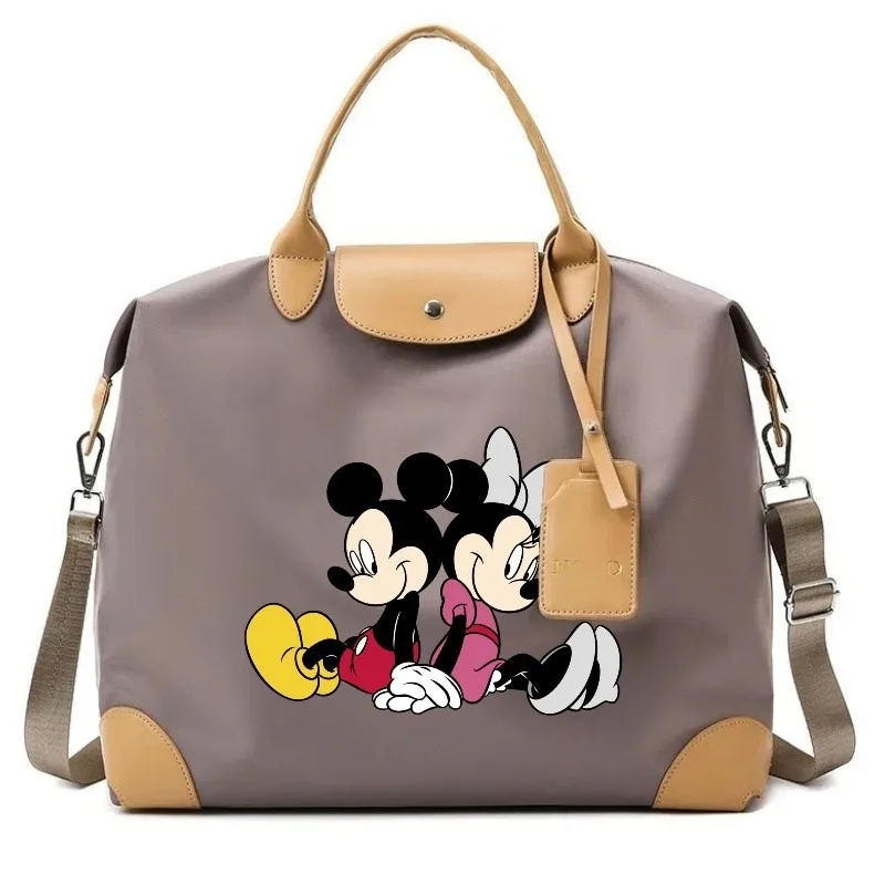 

DSN Cartoon Mickey Minnie Mouse Cute Tote Bag Portable Large Capacity Travel Outdoor Tote Storage Bag Birthday Gifts