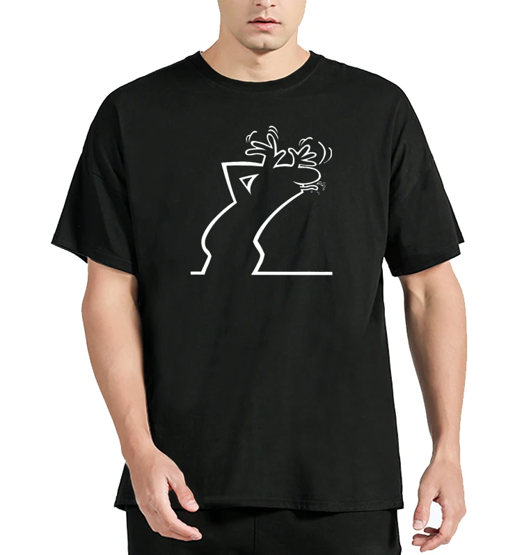 New La Bilder Foto Upload T-Shirt lustige kreative Grafik T-Shirt Männer Sommer Baumwolle Tops Freizeit kleidung übergroße T-Shirts