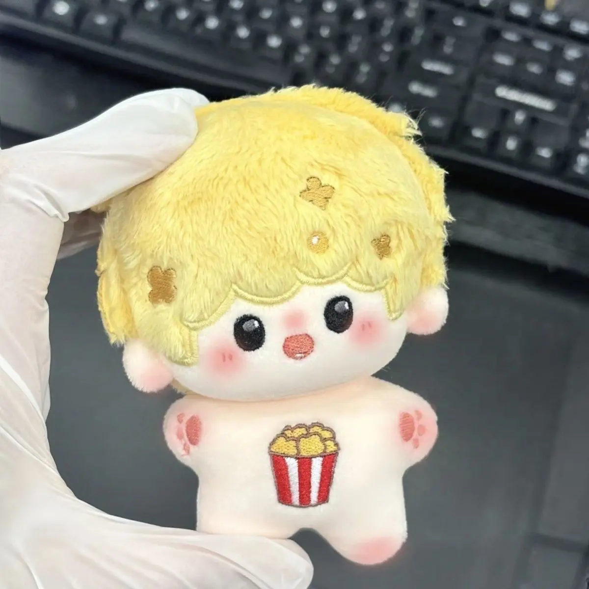 

Stuffed 10cm Anime Game Teens in Times Rice Explosi SeaStar Cartoon Plush Doll Toy Dress-up Kid Adults Collectible Cotton Gifts