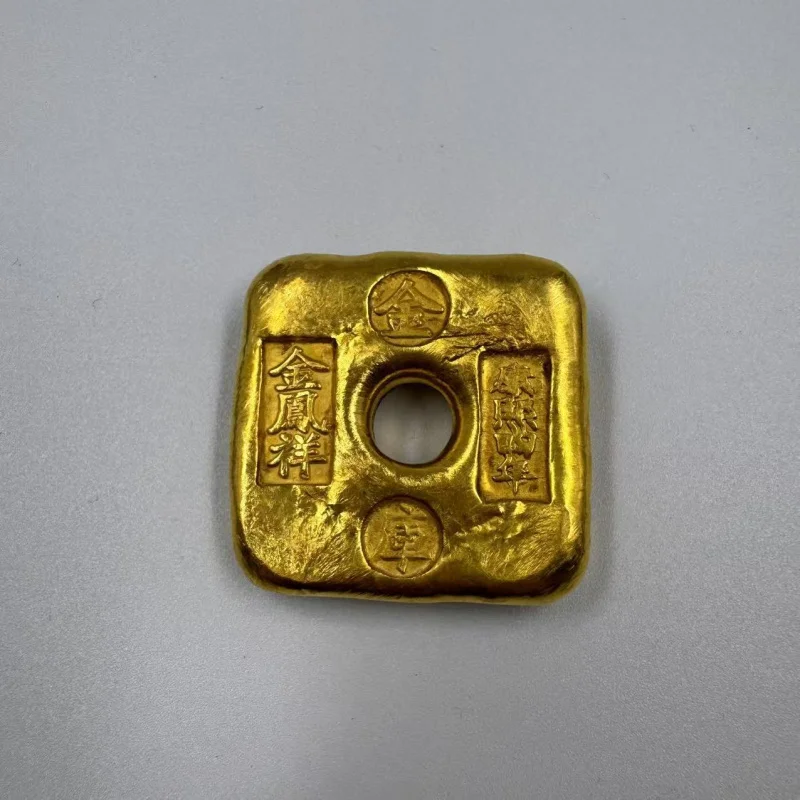 ingots, , golden phoenix ornaments, , bars, bricks, coins, gold-plated copper, collectibles