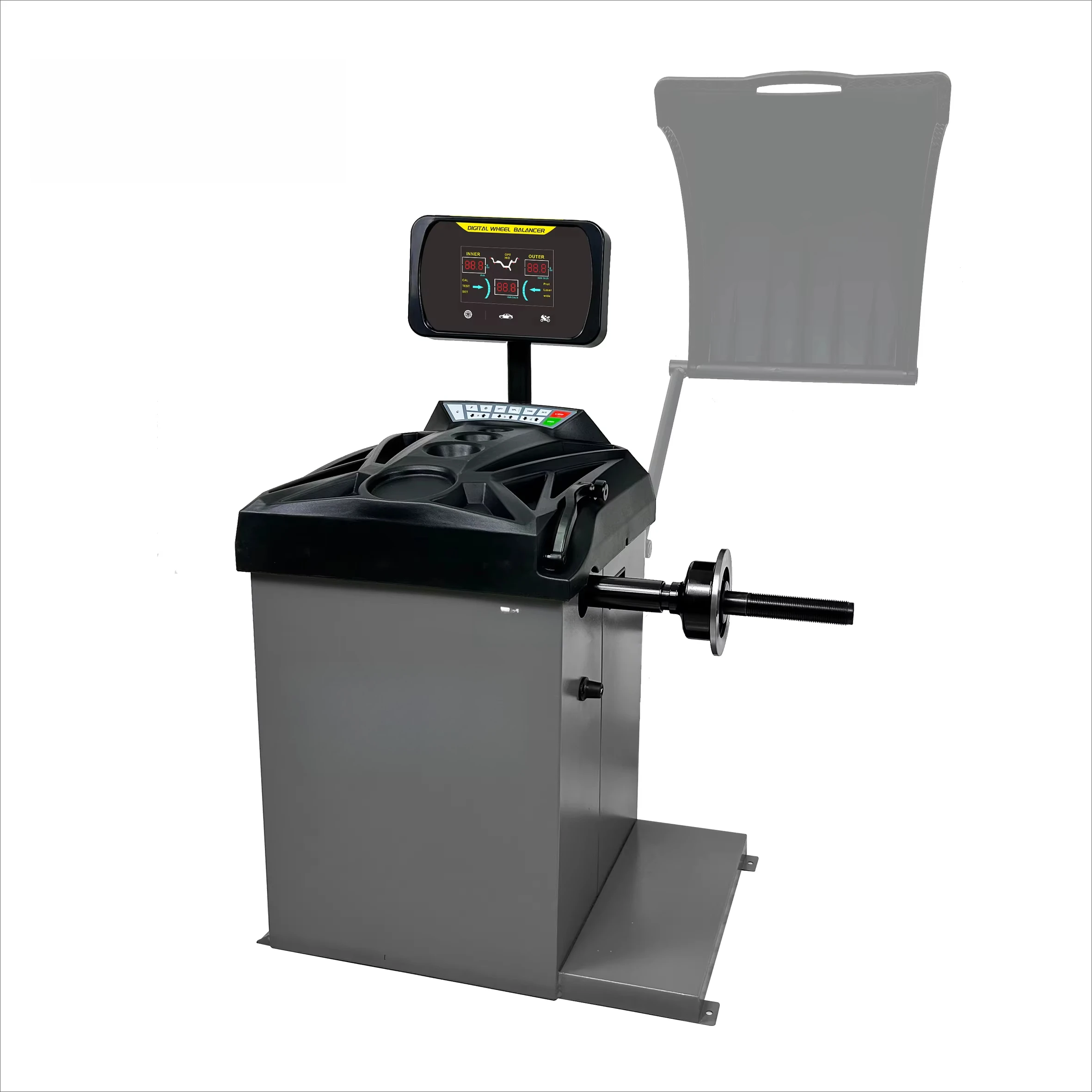 High Precision Wheel Balancer, Automatic Car Tire Balancing Machine for Auto Garage