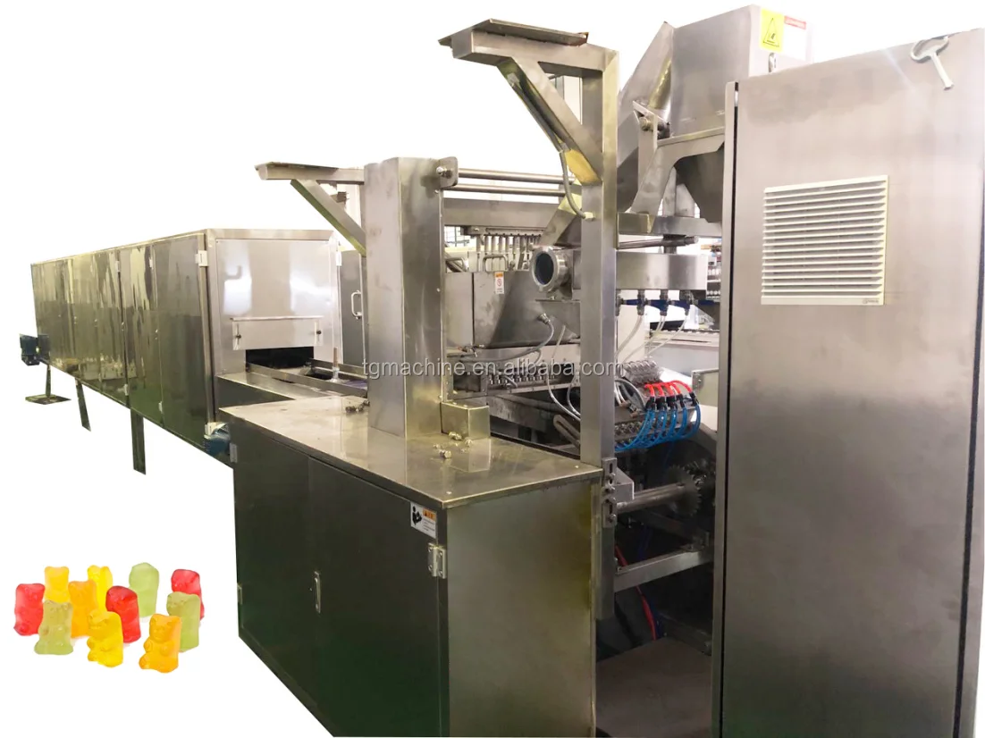 Automatic Gummy Soft Jelly Bean Making Machine 3D Eyeball Pectin Gummy Candy Depositor Manufacturer