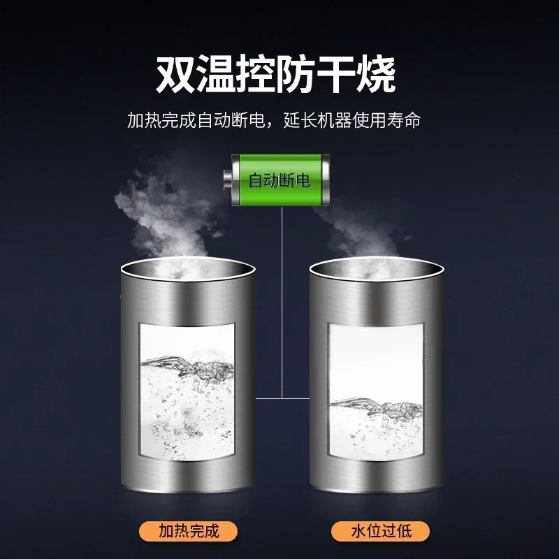 موزع مياه صغير لسطح المكتب، مكتب منزلي صغير لسطح المكتب، تبريد عنبر، بطانة من الفولاذ المقاوم للصدأ 304، موديل جديد