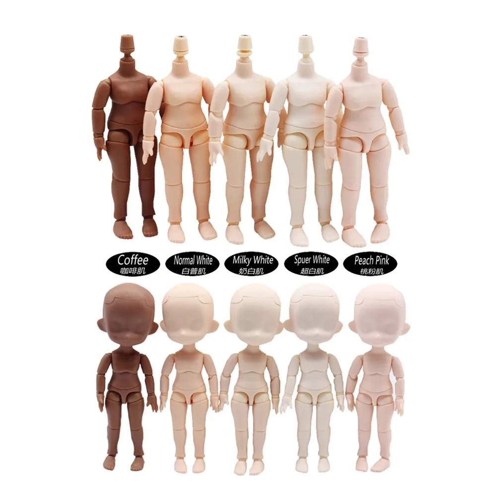 

cartoon mannequin plastic manikin model Q type 11cm sketch