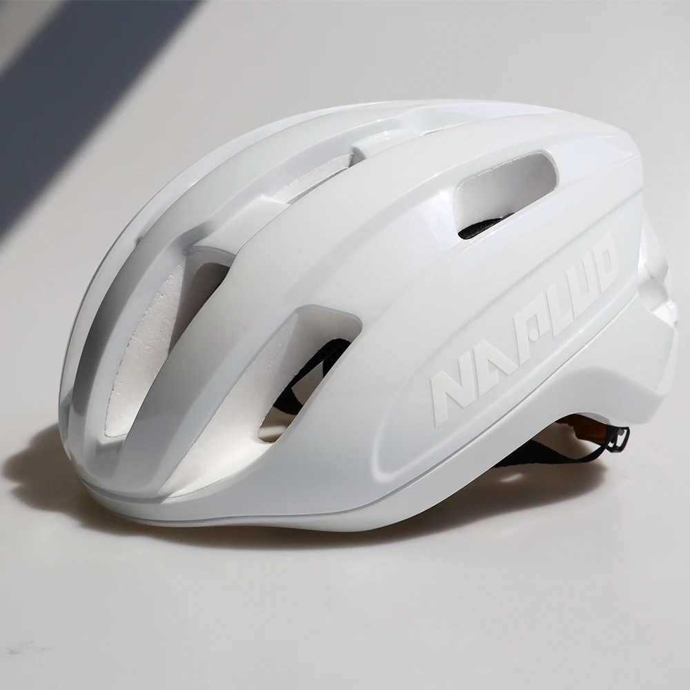 Naplud Fahrradhelm für Herren und Damen, atmungsaktiv, ultraleicht, einteilig, stoßfest, verstellbar, MTB, Rennradhelme