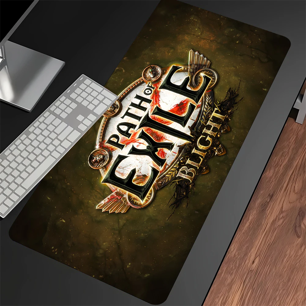 

Коврик для мыши Path of Exile 2 в стиле аниме, увеличенный игровой коврик с расширенной игровой поверхностью, нескользящая основа, идеально подходит для использования на рабочем столе