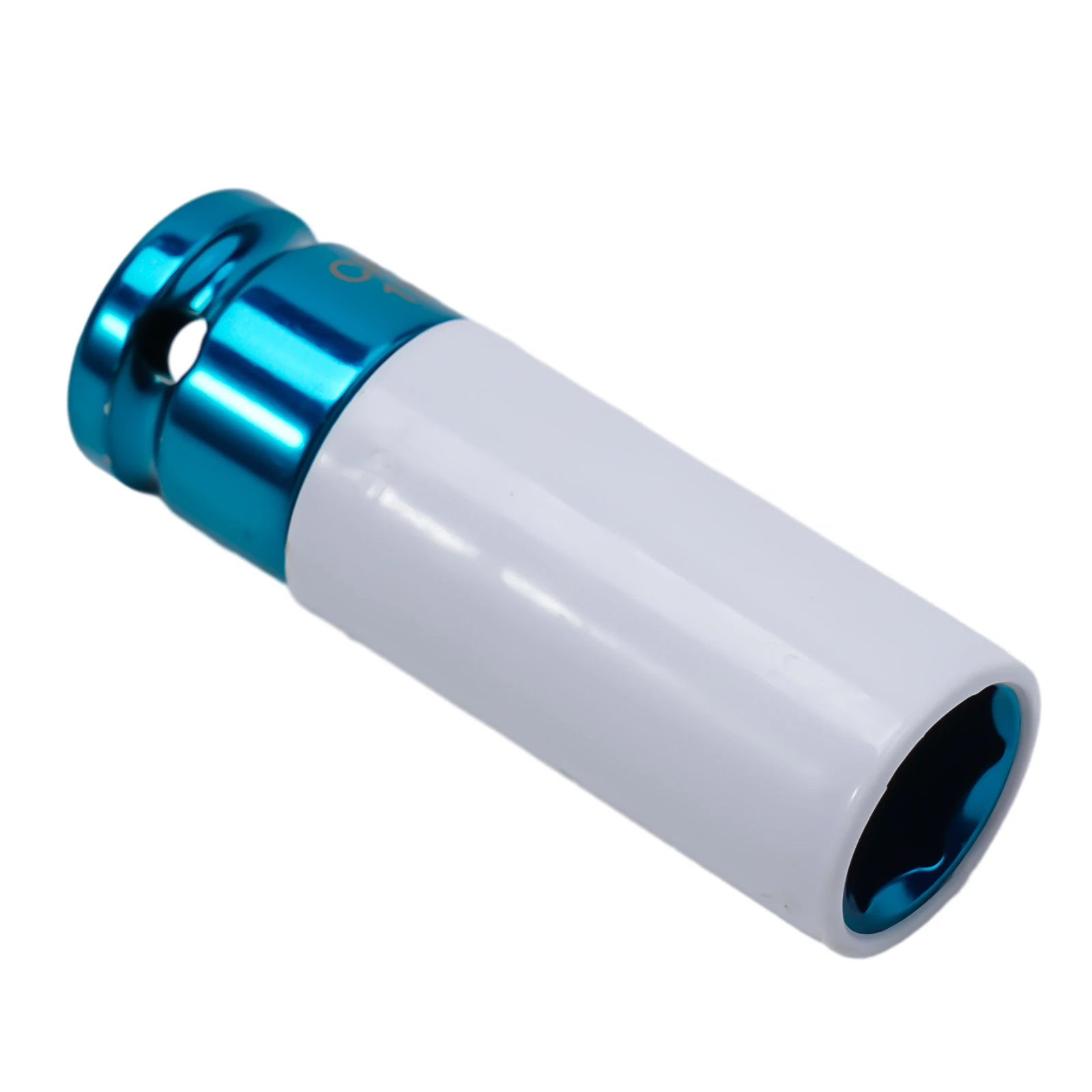 17/19/21mm Tire Hex Socket Colorful Sleeve Tire Protection Sleeve Deep Impact Nut Sockets 1/2 Inch Steam Socket Tool Box