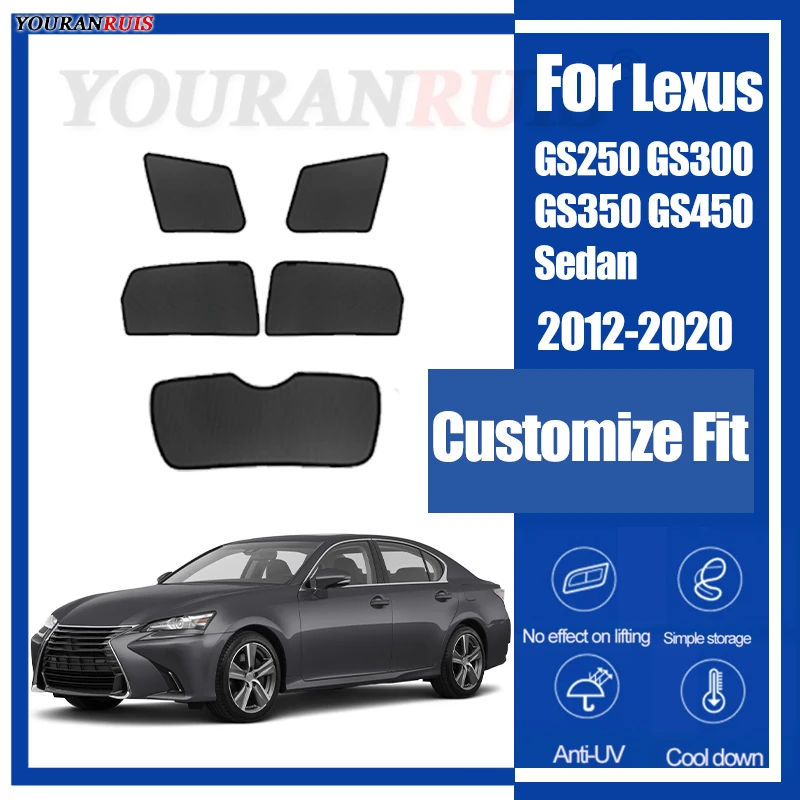 

Для Lexus GS250 GS300 GS350 GS450 седан 12-20 магнитные автомобильные окна переднего лобового стекла солнцезащитный козырек автомобильные солнцезащитные шторы
