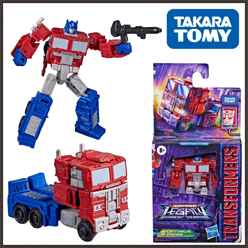 W magazynie Takara Tomy Transformers G seria handed down cr poziom Optimus Prime Figurka Model Anime Akcja Deformacja Robot Prezent