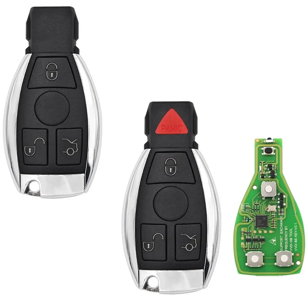 Xhorse VVDI BE Key Pro For Benz Remote Key Chip Improved Version Smart Key Shell Can Convert Tokens for MB BGA Tool