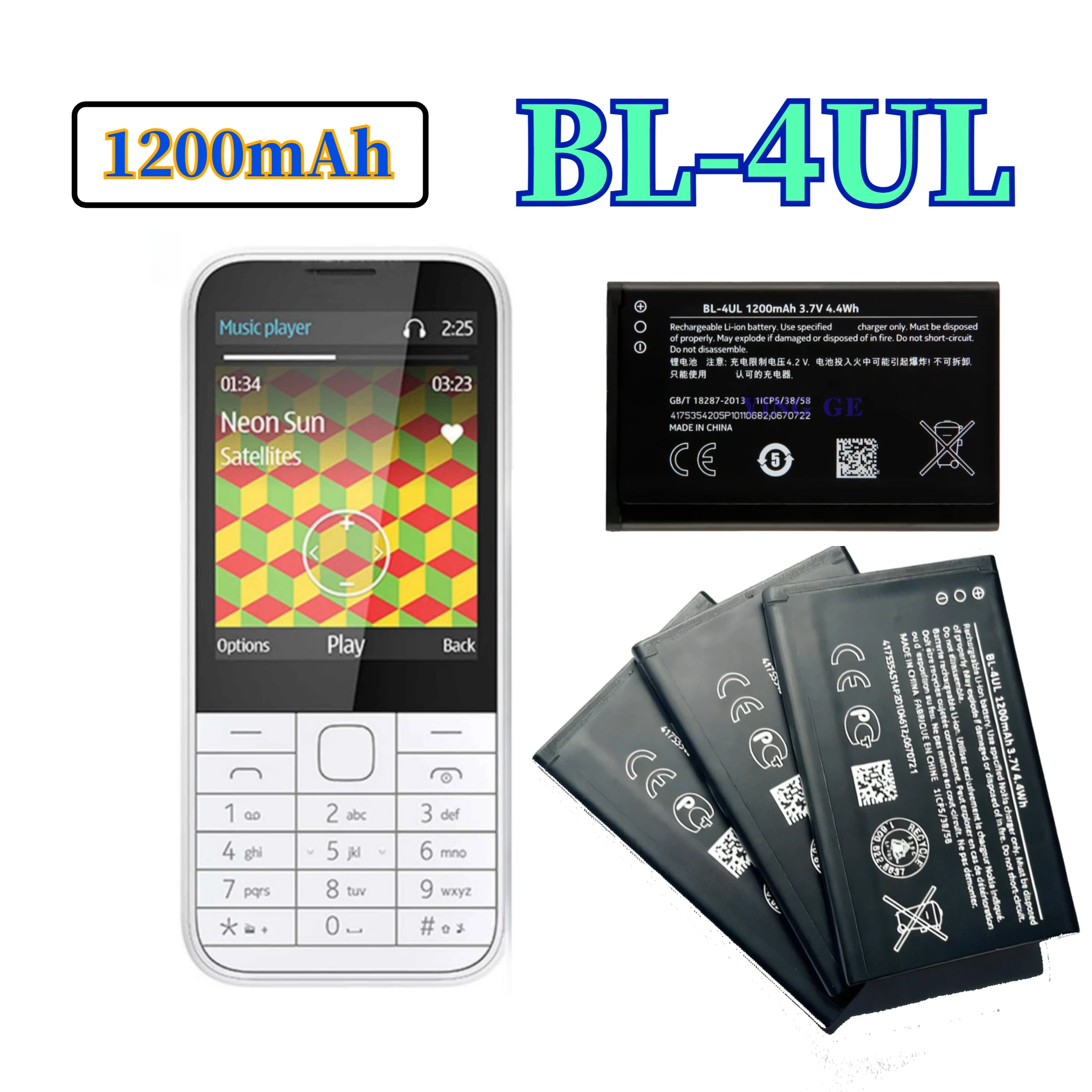 New BL-4UL Bl 4UL E…
