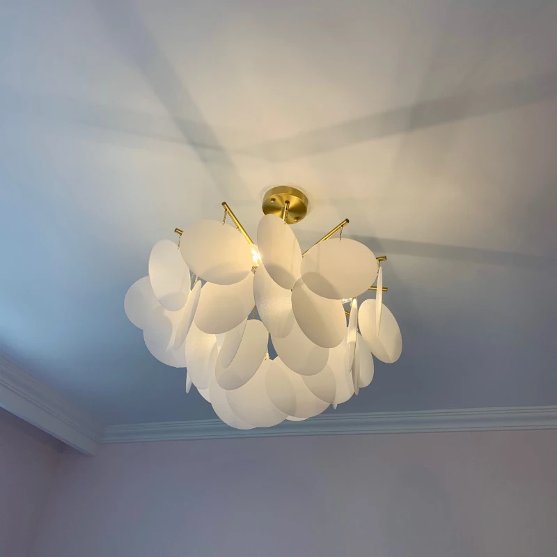 Modern Pendant Chandelier Lamp Led Light Fixtures Home Indoor Lighting Bedroom Living Dining Room Decor Acrylic Glass Luxury Bar