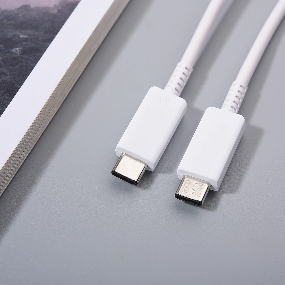 Samsung 45W PD Cable For Samsung S22 S21 S20 FE S23 S24 Ultra Z Flip Fold 6 5 4 Super Fast Charging  100/180CM USB Type C Cable