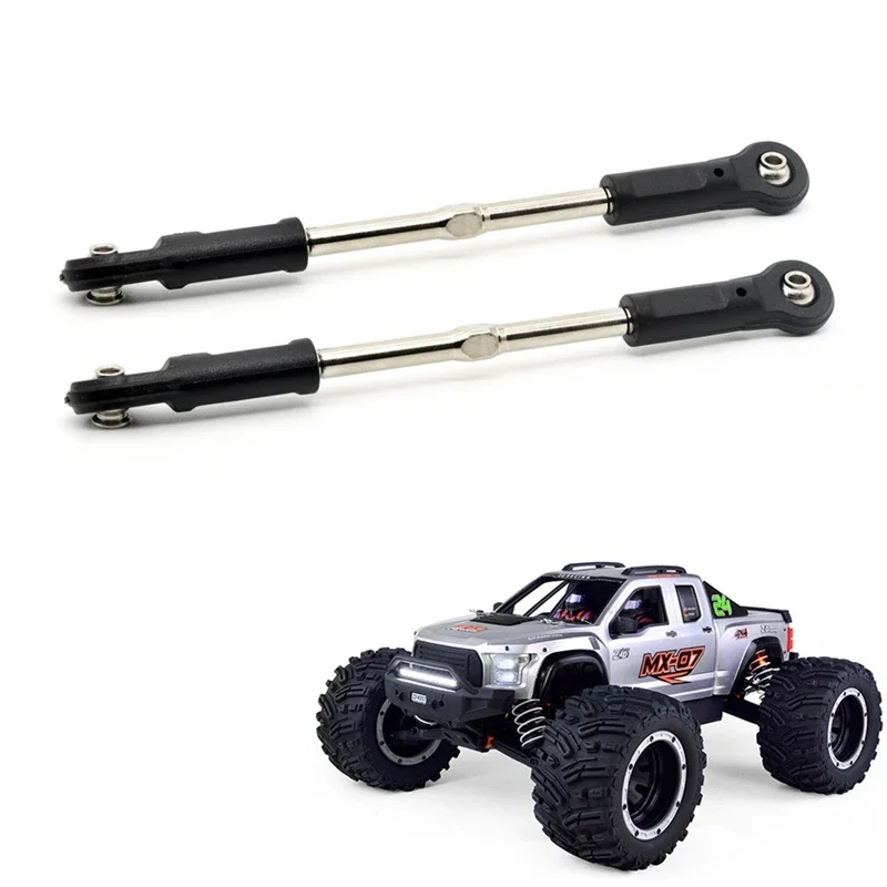 MX-07 2Pcs Steering Link Rod Tie Rod 8712 For ZD Racing MX-07 MX07 MX 07 1/7 RC Car Spare Parts Accessories