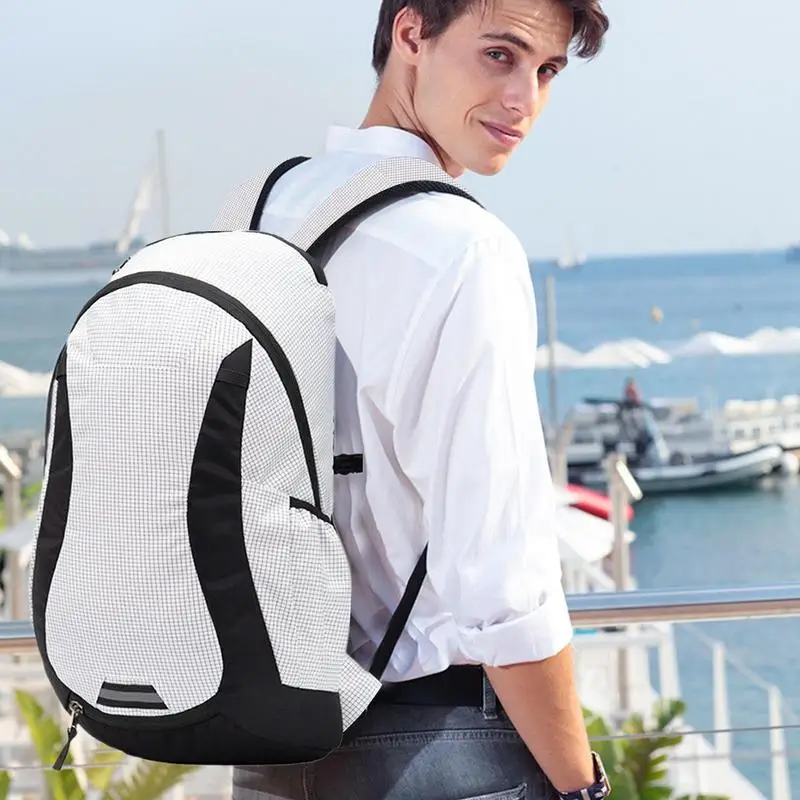 

Lightweight Backpack For Travel Portable Climbing Bag Camping Backpack With Rain Cover Large Outdoor Sports Travel Daypack For