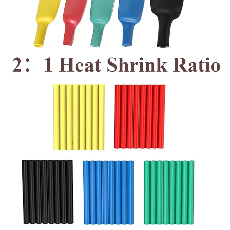 

Красочный комплект 800/750/560/328/280 шт., термоусадочная трубка с полиэтиленовой изоляцией 2:1, терморектильная дропшиппинг, термоусадочная пленка, протектор