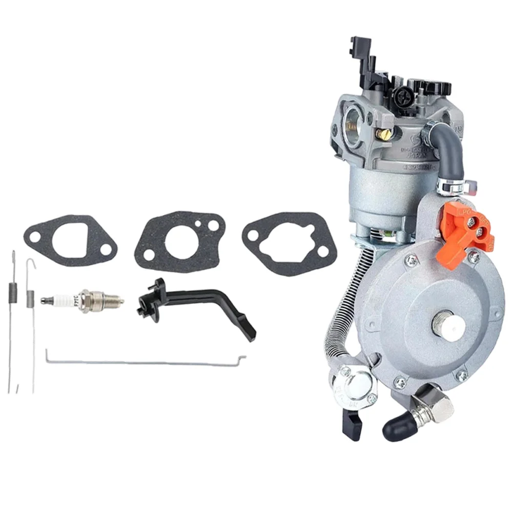 For Home Backup Dual-Fuel Carburetor Environmentally Friendly Generator Dual Fuel Gas Generator Kit High Thermal Efficiency