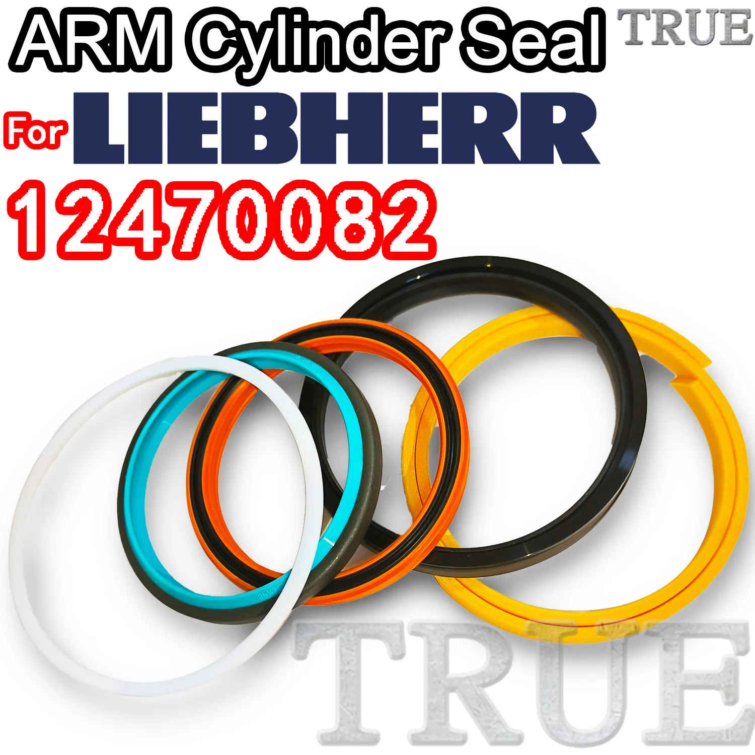 For Liebherr 12470082 954 ARM Excavator Oil Seals Kit Repair O-ring Hydraulic Digger Clamshell Shovel Gasket Nitrile NBR Nok