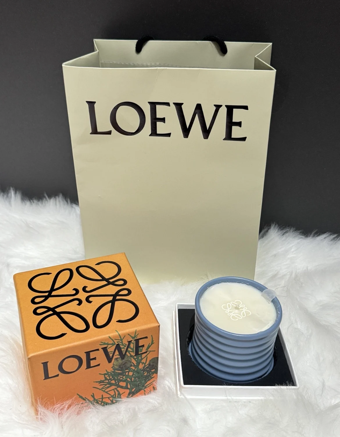 170g Luo Yiwei Scented Candles Home Gift Box Honeysuckle Fragrance Niche Qixi Festival Valentine'S Day Birthday Gift