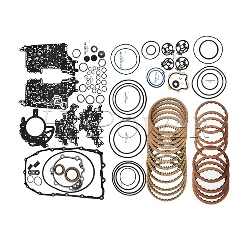 Transmission Seal Overhaul Kit 8L45 8L45E Auto Gaskets O-ring For Chevrolet Cadillac Gearbox Clutch Friction Disc Plate