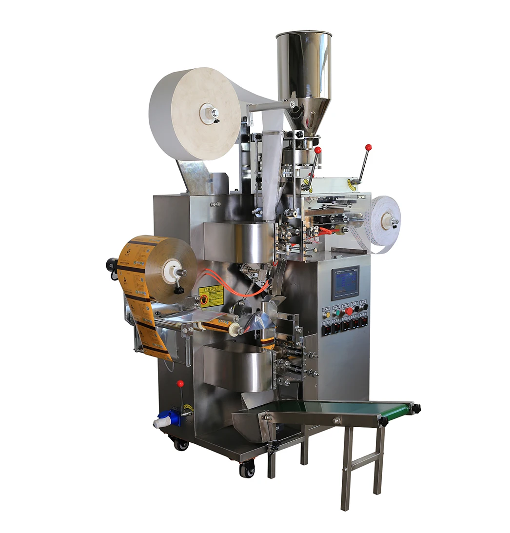 Automatic Inner and Outer Filter Paper Tea Bag Packing Machine for Herbal Loose Leaf Tea Commercial Equipment Customize