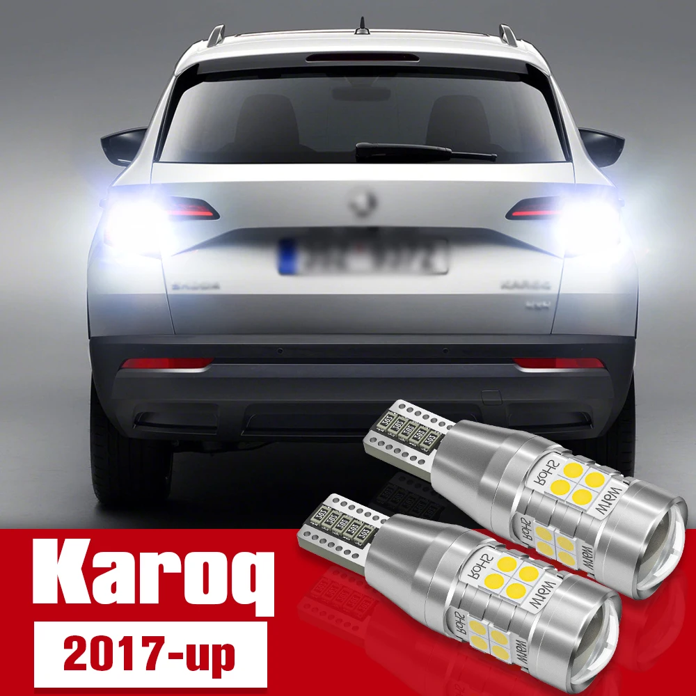 

2pcs LED Accessories Reverse Light Bulb Lamp For Skoda Karoq 2017 2018 2019 2020