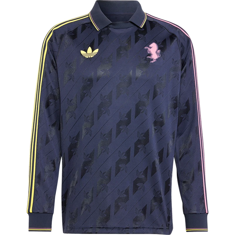 アディダス公式 オーセンティック スリーストライプス メンズ フットボール 微プリントカラー 長袖 IT3851