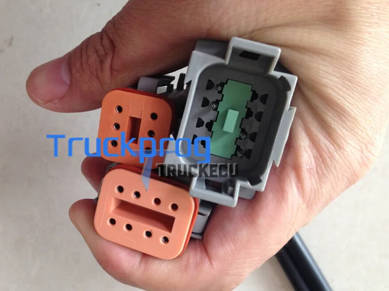 كابلات تشخيصية 8 دبابيس و6 دبابيس لأداة تشخيص شاحنة المحرك البحري Vodia 5 #6