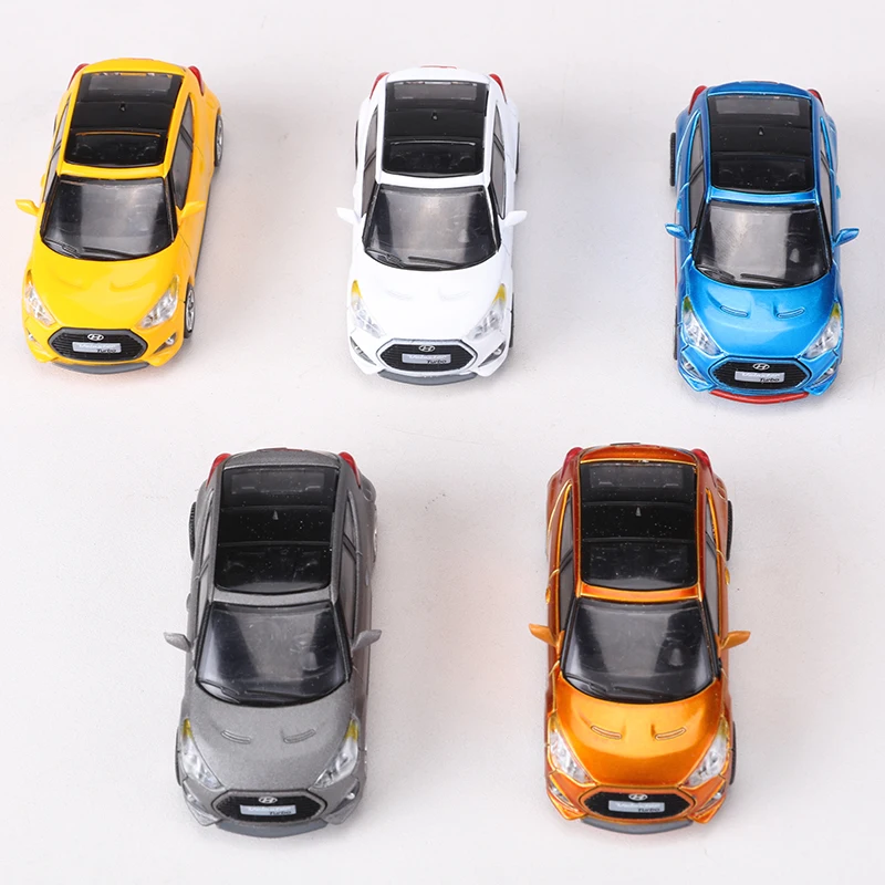 SHAODW 1:64 Veloster Turbo Alloy Model Car