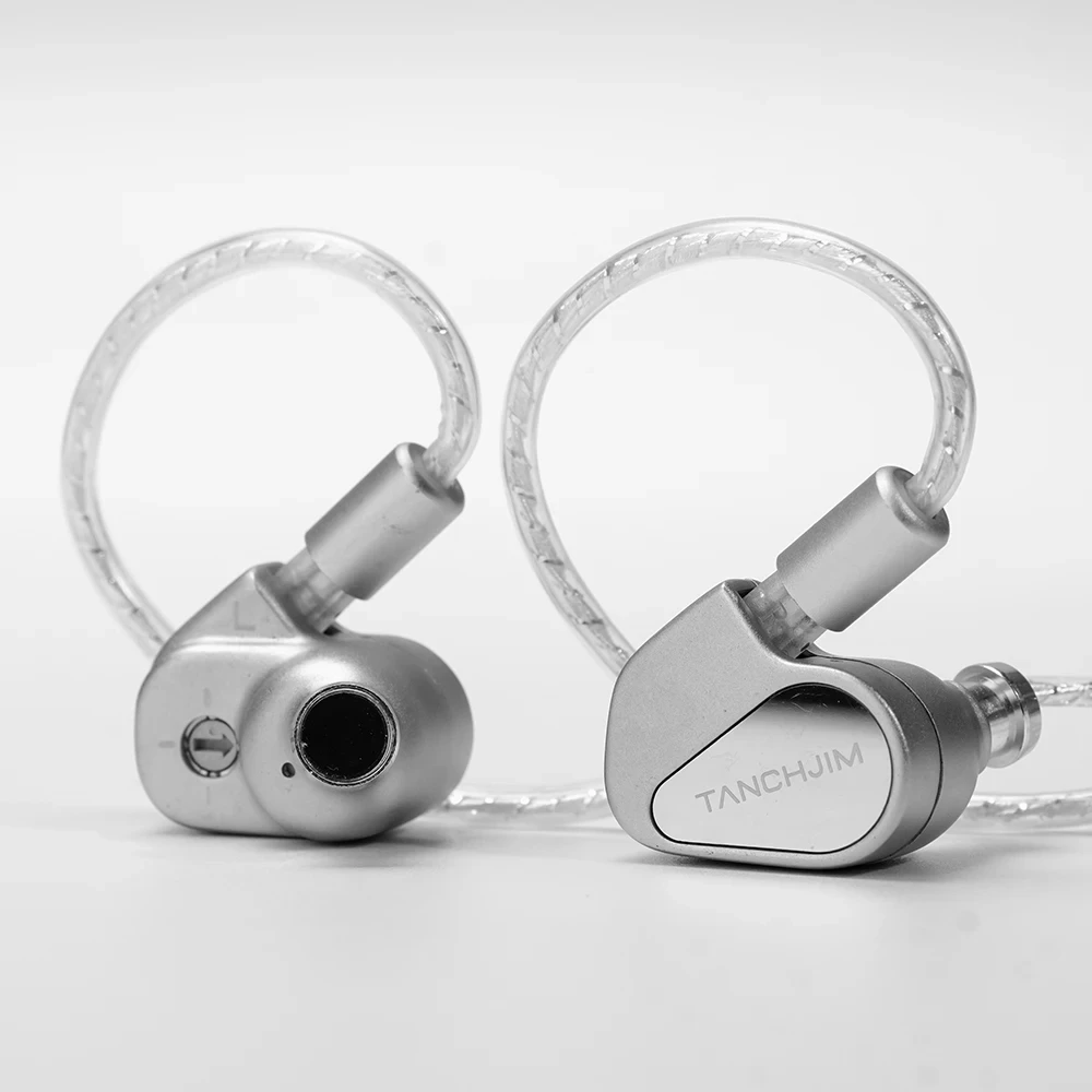 

TANCHJIM 4U DMT-4 Ultra Double Chamber Dynamic Driver 0.78mm 2-PIN Connectors IEMs Earphone with Silver-Plated Copper Cable