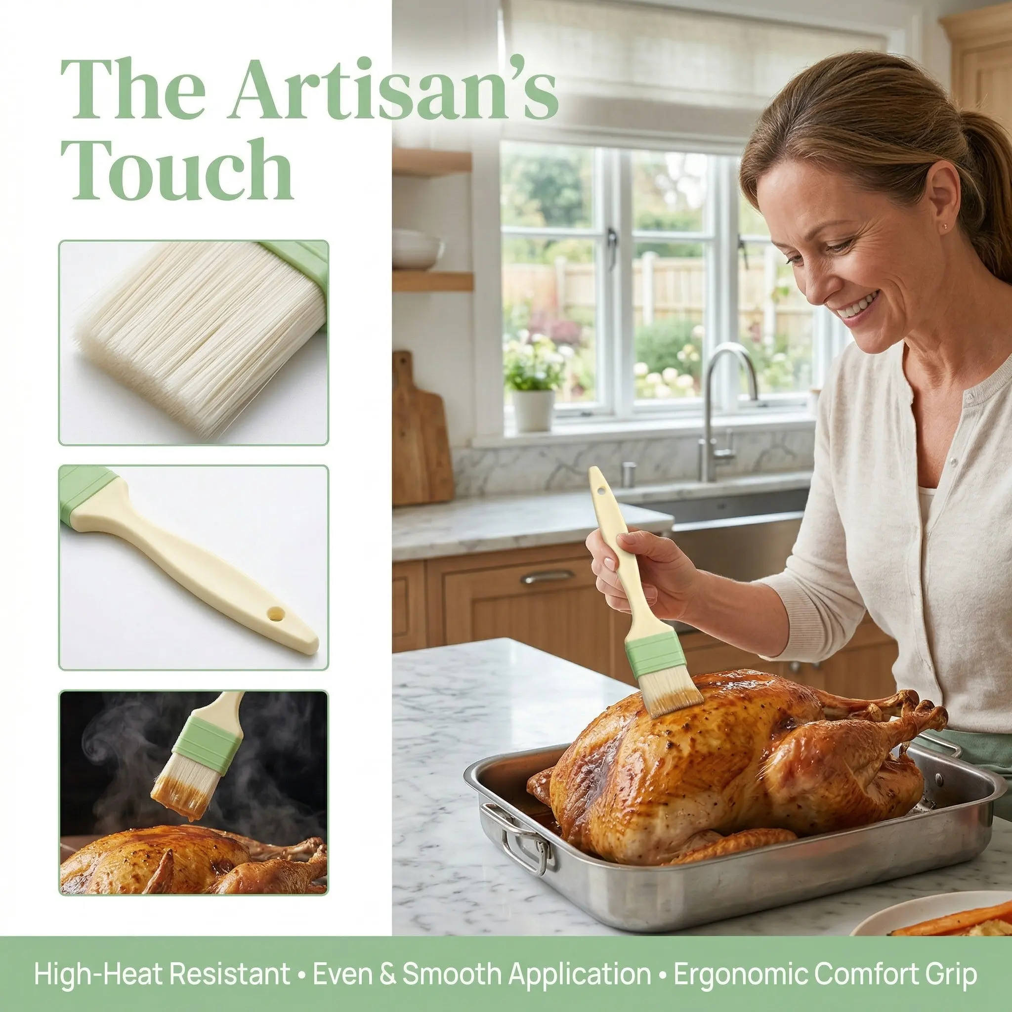 2 Adet Pişirme Hamur Fırçası I - Kitchen Baking Brush incelemesi ve fiyatı