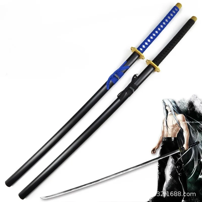 135 سنتيمتر فاينل فانتسي FF7 سيفيروث شفرة خشبية اليابانية سيفيروث السيف الخشبي ل تأثيري هالوين كرنفال الدعائم
