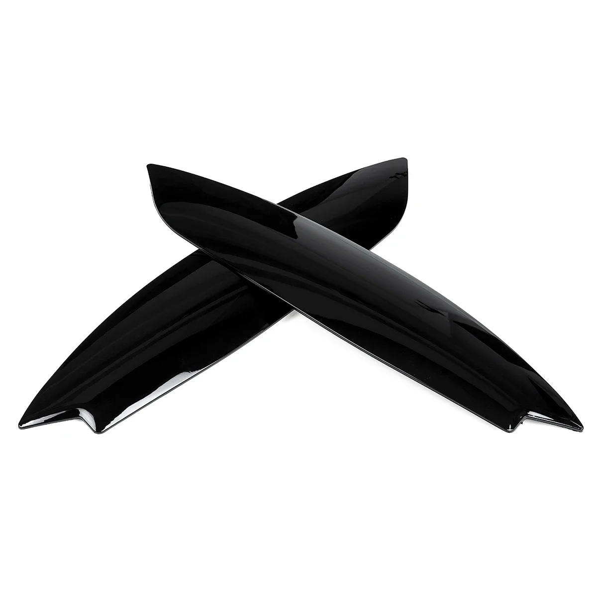 ل Volkswagen VW Golf 5 MK5 GTI R R32 2005-2007 المصباح الحاجب زوج جولف 5 سيارة المصابيح الأمامية الحاجب الجفون كروم غطاء الكسوة